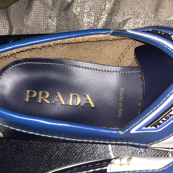 New in box Men’s Prada boat shoes size 8.5 - Picture 5 of 6
